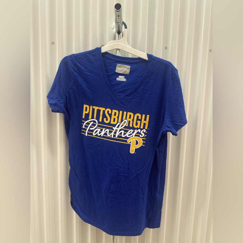 NWOT Blue Pittsburgh Panthers T-Shirt